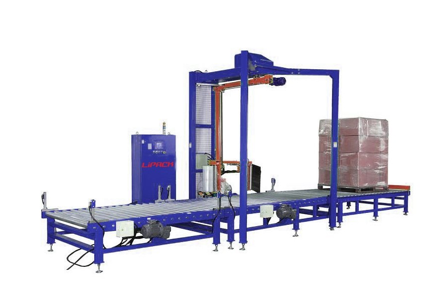 OTOMATİK DÖNER KOLLU STREÇ SARMA MAKİNASI